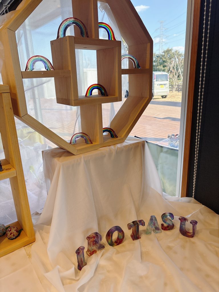 ハンドメイドイベントガラスアート