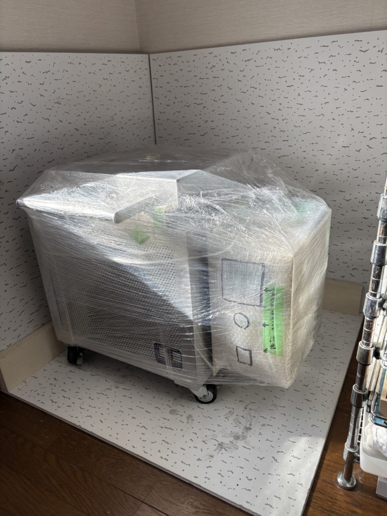 ぐるぐる巻きで帰還した電気炉